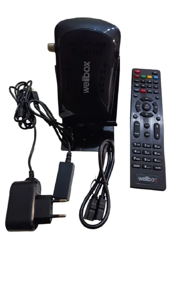 wellbox Tak Çalıştır Mini Full HD Otomatik Güncellemeli Hazır Sıralı Kanal Uydu Alıcısı