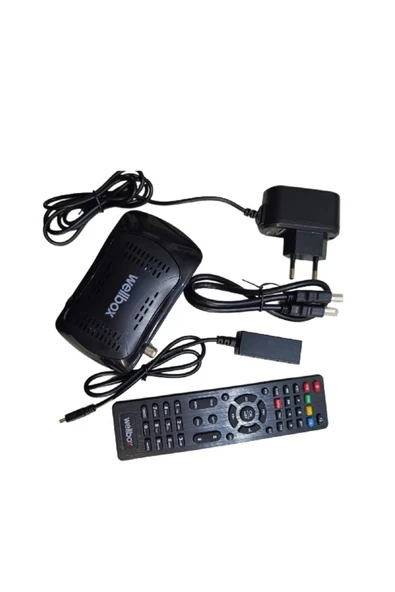 wellbox Tak Çalıştır Mini Full HD Otomatik Güncellemeli Hazır Sıralı Kanal Uydu Alıcısı - 2