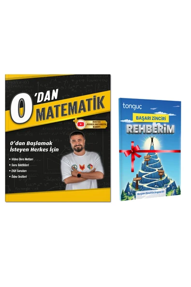0'dan Matematik Ve Başarı Zinciri Rehberim HEDİYELİ