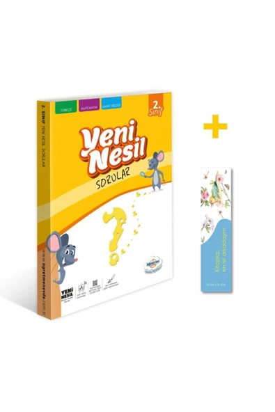- 2. Sınıf Yeni Nesil Sorular Kitabı - Baksada Kitap Ayracı