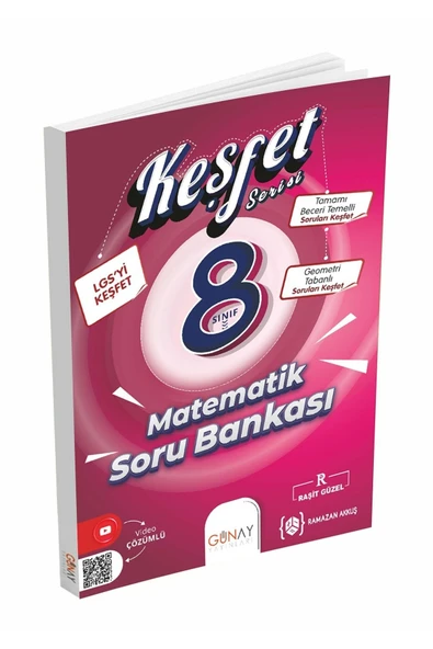 Günay Yayınları 8. Sınıf Keşfet Matematik Soru Bankası