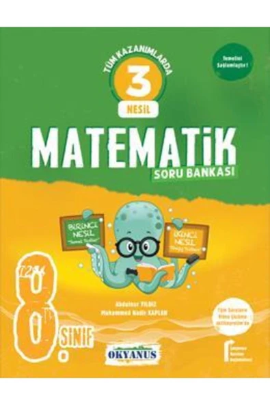 8. Sınıf 3 Nesil Matematik Soru Bankası