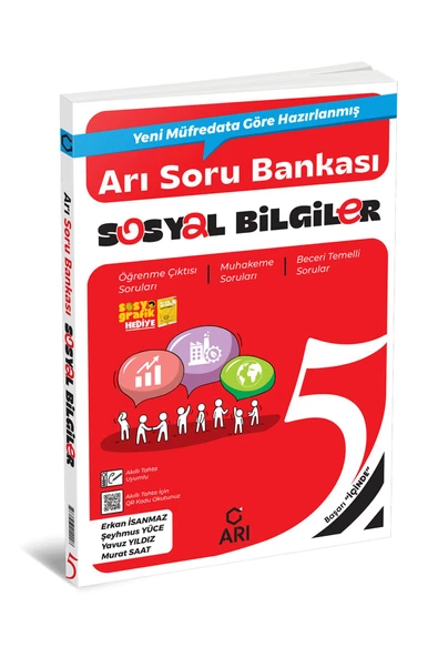 ARI YAYINCILIK 5.SINIF SOSYAL BİLGİLER SORU BANKASI YENİ