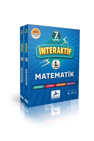 PARAF YAYINLARI 7 SINIF İNTERAKTİF 2 MODÜL MATEMATİK
