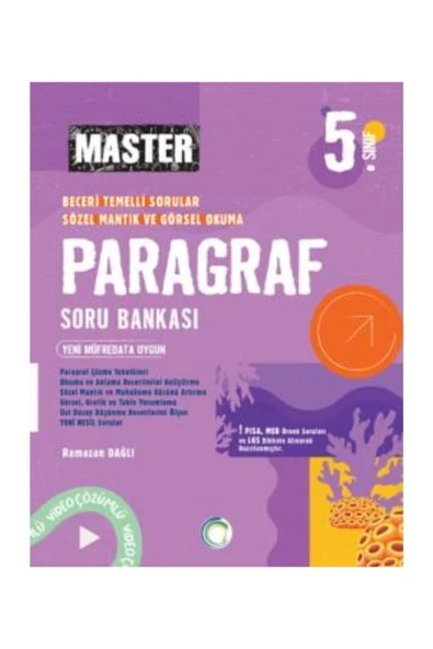5. Sınıf Master Paragraf Soru Bankası Okyanus Yayınları - 2