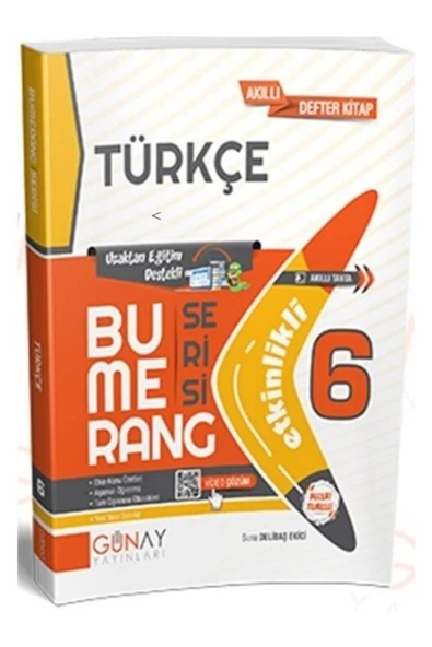 6. Sınıf Türkçe Etkinlikli Bumerang Serisi