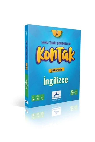 Paraf 7. Sınıf İngilizce Kontak Konu Takip Denemeleri 2025