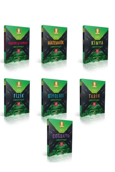 9. Sınıf Soru Kütüphenesi Full Set 7 Kitap 2025 Güncel