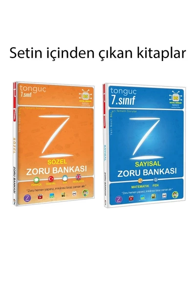 7.sınıf Sözel Ve Sayısal Zoru Bankası Seti - 2