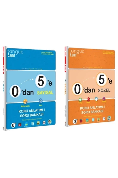 0'dan 5'e Konu Anlatımlı Hazırlık Seti Sayısal - Sözel