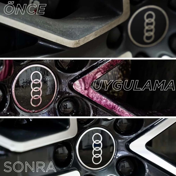 GYEON Q²M Iron Wheel Cleaner REDEFINED Jant Temizleyici Demir Tozu Balata Tozu Çözücü - 500 ml - 4