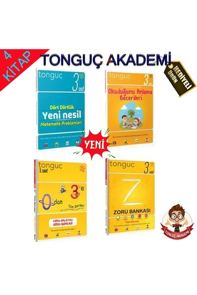 Tonguç 3. Sınıf Tüm Dersler Set