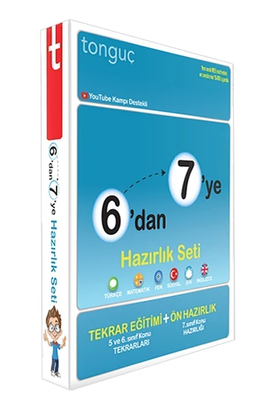 6'dan 7'ye Hazırlık Seti 2024 Yeni Baskı
