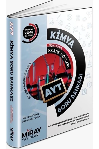 2024 Miray Ayt Kimya Soru Bankası (Miray AYT Kimya 30 DenemeHediyeli) - 1