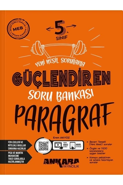 Ankara 5. Sınıf Güçlendiren Matematik Paragraf Soru Bankası 2li Set - 3
