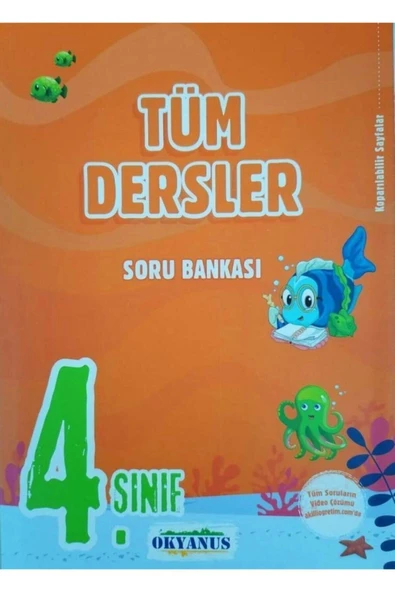 Okyanus 4.sınıf Tüm Dersler Soru Bankası