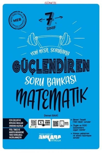 Güncel 7.Sınıf Matematik Yeni Nesil Sorularla Güçlendiren Soru Bankası