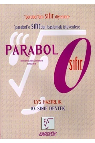 Karekök Yayınları Parabol Sıfır 0
