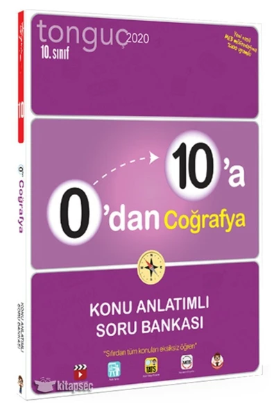 0 Dan 10 A Coğrafya Konu Anlatımlı Soru Bankası Tonguç Akademi