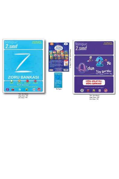 2. Sınıf Zoru Bankası Tüm Dersler ve 0'dan 2'ye Konu Anlatımlı Soru Bankası İle Bilimin Öncüleri H.K