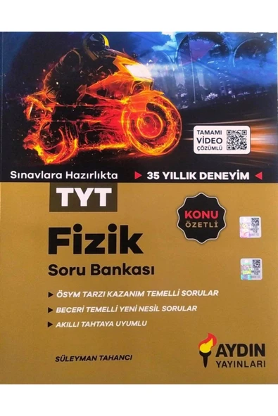 Yeni Tyt Fizik Konu Özetli Soru Bankası 2021-2022 Baskı