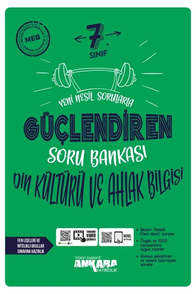 Yeni Müf. 7.Sınıf Din Kültürü Güçlendiren Soru Bankası + Güçlendiren 32 Haftalık Kazanım Denemeleri - 2