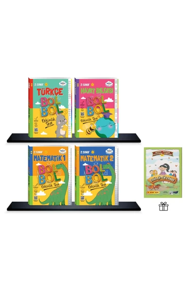 2.SINIF 3.PAKET 4'LÜ KİTAP SETİ VE HİKAYE SETİ HEDİYE
