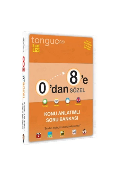 Tonguç 0 Dan 8 E Sözel Konu Anlatımlı Soru Bankası