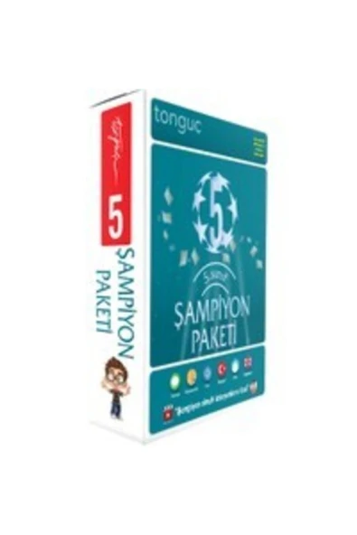 Tonguç 5.sınıf Şampiyon Paketi Seti