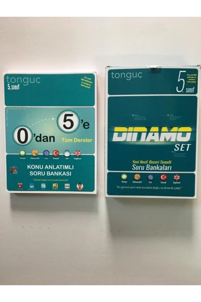 Tonguç 0'dan 5'e Tüm Dersler Ve Dinamo Set