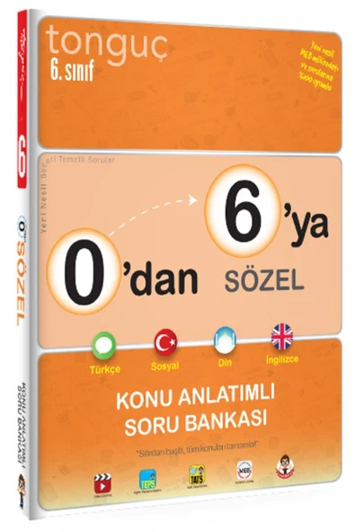 0'dan 6'ye Sözel Konu Anlatımlı Soru Bankası