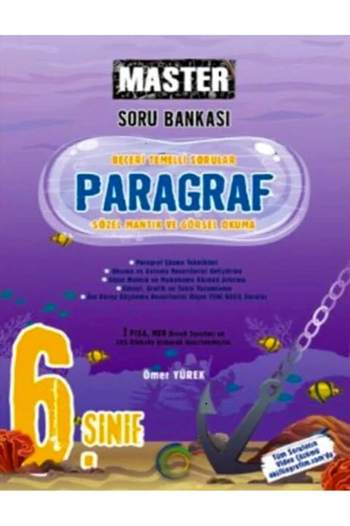 Okyanus Yayınları 6. Sınıf Master Paragraf Soru Bankası