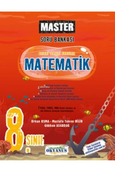8. Sınıf Master Matematik Soru Bankası