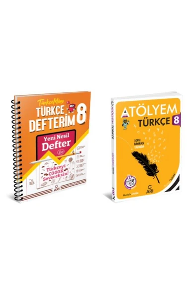 8.sınıf Türkçemino Defterim Ve Türkçe Atölyem Seti
