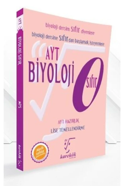 AYT Biyoloji Sıfır Konu Anlatımlı Soru Bankası (Biyoloji Dersim