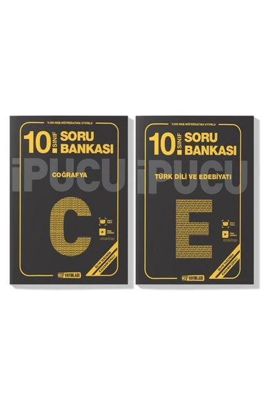 Hız 10. Sınıf Edebiyat Coğrafya Ipucu Soru Bankası Seti 2023 (2 Kitap)