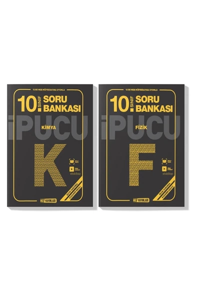 Hız 10. Sınıf Kimya Fizik Ipucu Soru Bankası Seti 2023 (2 Kitap)