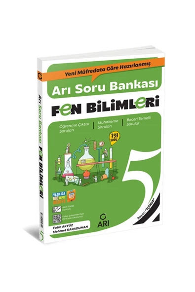 2024-2025 Müfredat Yeni Nesil 5.Sınıf Fen Bilimleri Soru Bankası