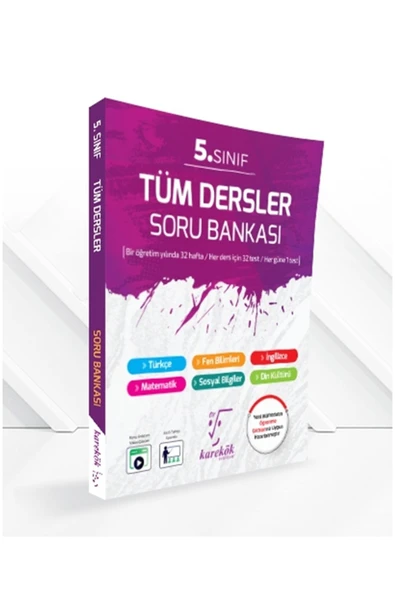 2024 - 2025 Müfredat Yeni Nesil 5.Sınıf Tüm Dersler Soru Bankası