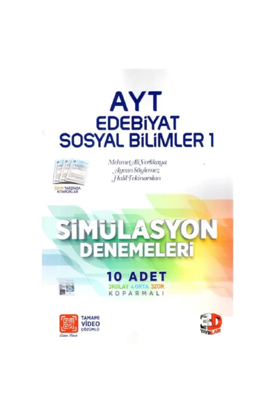 ctkg Yayınları 2023 AYT Edebiyat Sosyal Bilimler 1 Simülasyon Deneme shopselstreny 878477