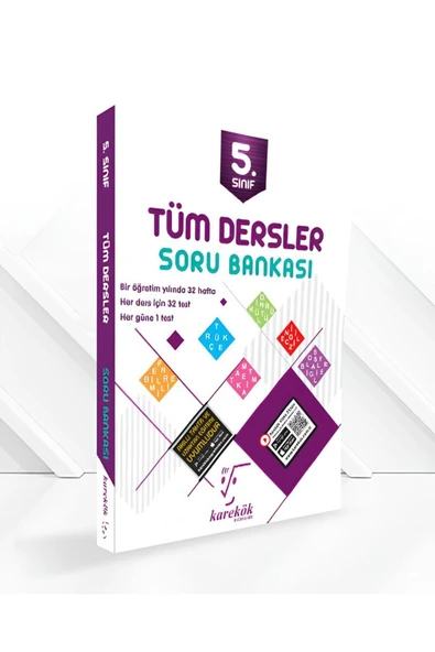 Yeni Müf. Karekök Yayınları 5. Sınıf Tüm Dersler Soru Bankası