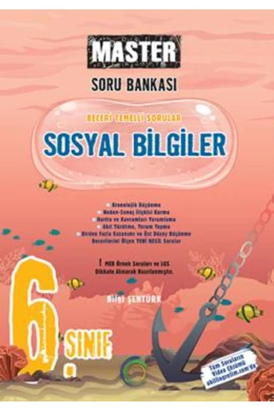 YENİ 6. SINIF MASTER SOSYAL BİLGİLER SORU BANKASI