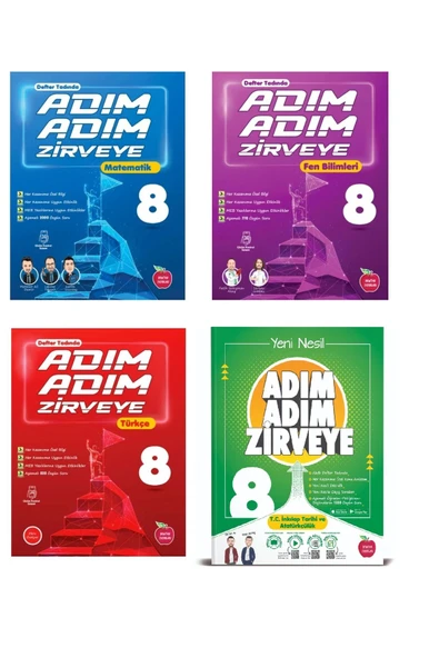 8. Sınıf Adım Adım Zirveye Soru Bankası Seti