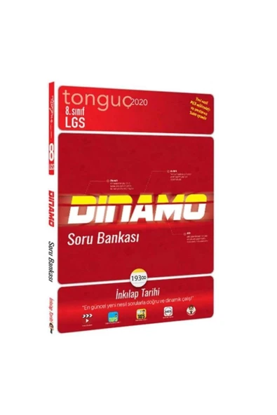 Tonguç 8. Sınıf Lgs Inkılap Tarihi Dinamo Soru Bankası