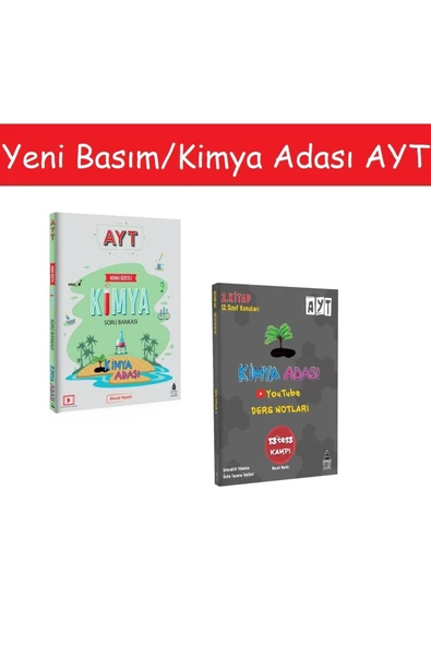 Kimya Adası Ayt Konu Özetli Kimya Soru Bankası & Kimya Adası Ayt Kimya Youtube Ders Notları 2.kitap