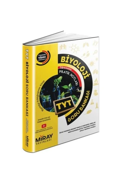 Miray Ayt Biyoloji Soru Bankası