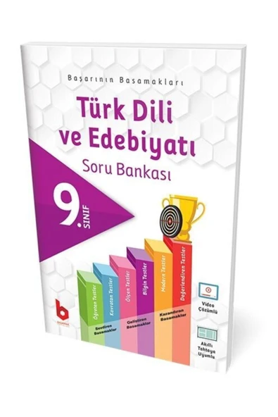 9. Sınıf Türk Dili ve Edebiyatı Soru Bankası / Kolektif / Basamak Yayınları / 9786057815095