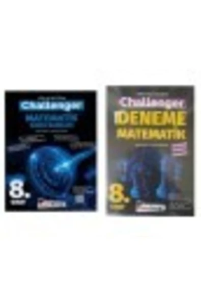 8.sınıf Challenger Matematik Soru Bankası+8.sınıf Challenger Matematik Branş Denemesi(12'li)