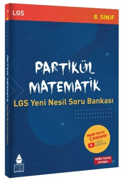 8. Sınıf Lgs Partikül Matematik Yeni Nesil Soru Bankası Kitabı.