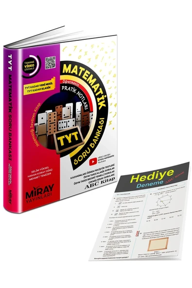 Miray Tyt Matematik Soru Bankası 2023 (deneme Hediyeli)